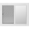60x48 Vinyl EZ Trim Clear Low-E Window