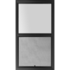 30"x54" 5000 Series Retrofit Black Vinyl Single Hung Low-E Window