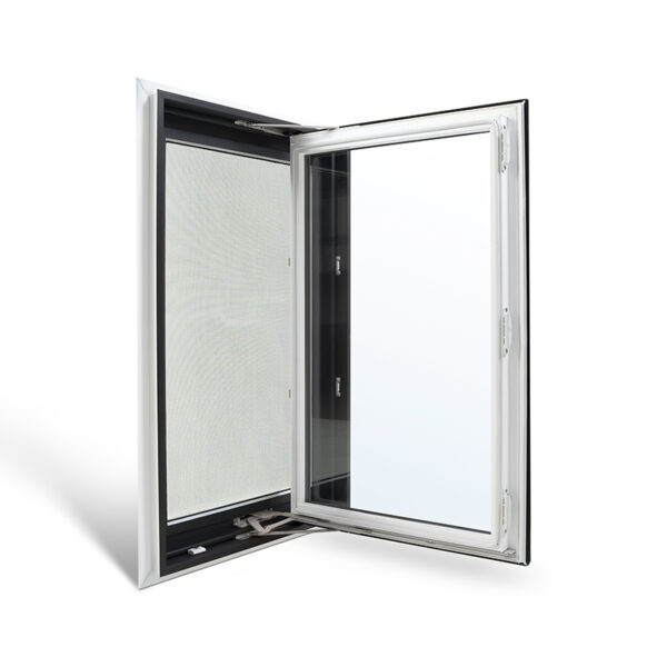 24"x24" Premium 5000 Series Right-Handed Casement Black Window