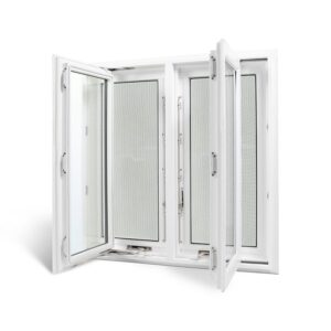Premium 5000 Series Double Casement White Window