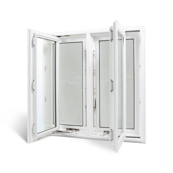 Premium 5000 Series Double Casement White Window