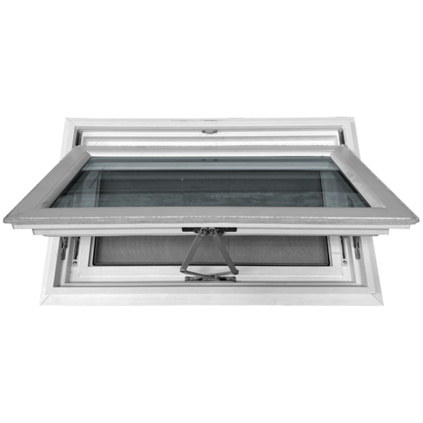 Premium 5000 Series Awning Tempered White Window