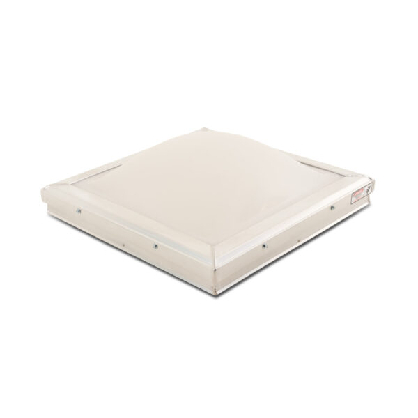 24" x 24" Double Dome White Curb Mount Skylight