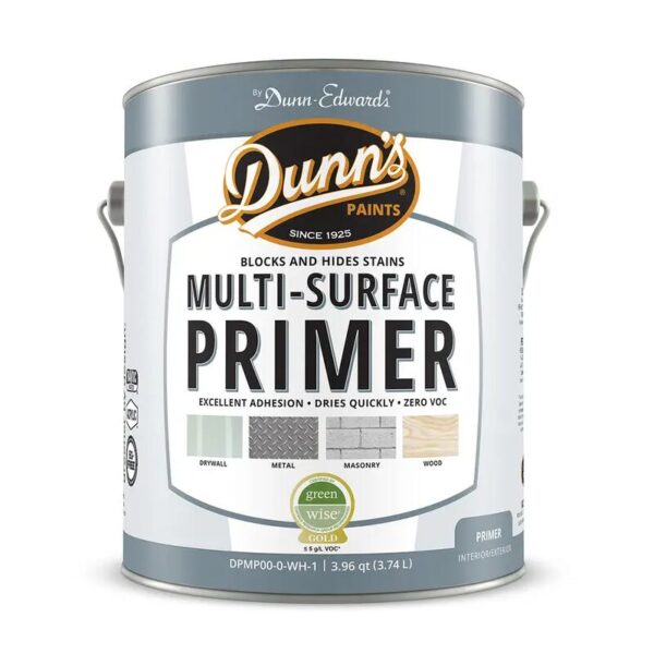 Dunn’s Paints White Interior Exterior Multi‐Surface Primer