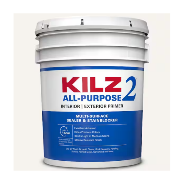 Five Gallon Kilz All-Purpose Interior/Exterior Multi-Surface Primer