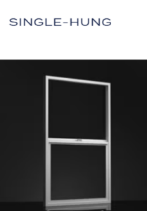 Milgard single hung window