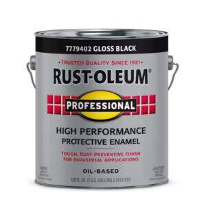 One Gallon Rust-Oleum Metal Gloss Black Paint
