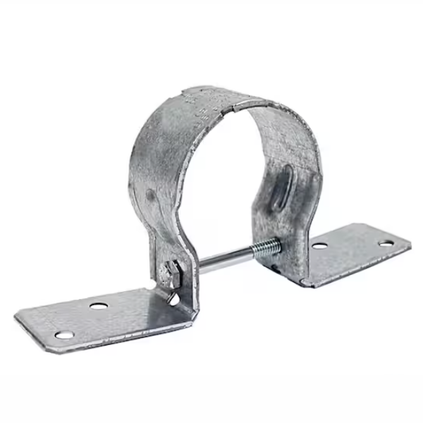 PGT2 12 Gauge ZMAX Galvanized Pipe Grip Tie for 2 inch Pipe