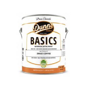 Dunn's Satin Swiss Coffee Interior Paint