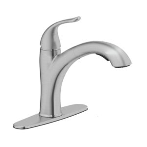 Arcus Stainless Pull Out Kitchen Faucet