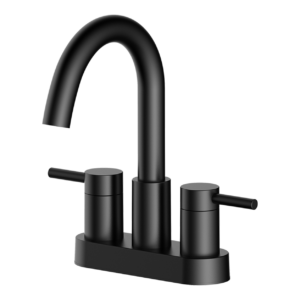 Boisdale Two-Handle Bathroom Faucet In Matte Black