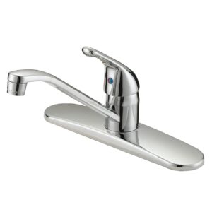 Classic Chrome 1-Handle Kitchen Faucet