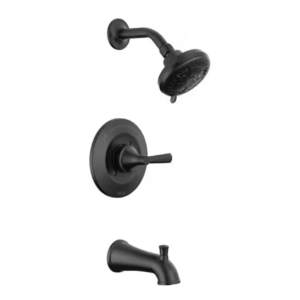 Delta Casara Shower Faucet In Matte Black