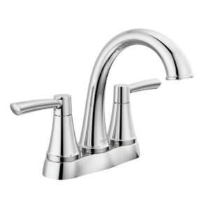 Delta Casara Two-Handle Chrome Bathroom Faucet
