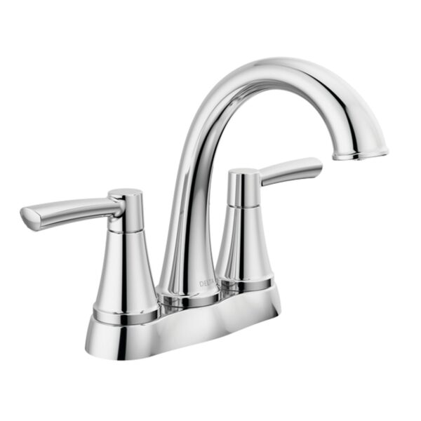 Delta Casara Two-Handle Chrome Bathroom Faucet
