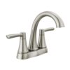 Delta Casara Two-Handle Nickel Bathroom Faucet