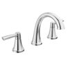 Delta Casara Two-Handle On Center Chrome Bathroom Faucet