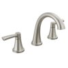 Delta Casara Two-Handle On Center Nickel Bathroom Faucet