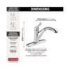 Delta Grant Chrome Pull Out Kitchen Faucet detail
