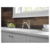 Delta Grant Stainless Pull Out Kitchen Faucet detail