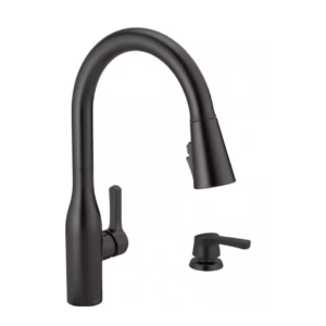 Delta Marca Black Pull Down Kitchen Faucet