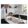 Delta Marca Stainless Pull Down Kitchen Faucet lifestyle