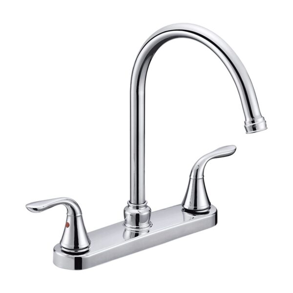 Hi Arc Chrome 2-Handle Kitchen Faucet