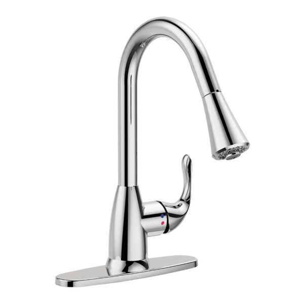 Market Chrome Pull-Down Kitchen Faucet