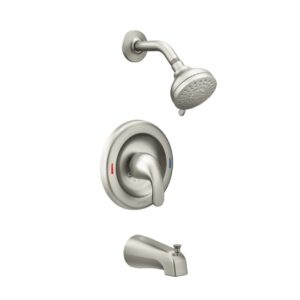 Moen Adler Single-Handle Tub/Shower Faucet In Brushed Nickel
