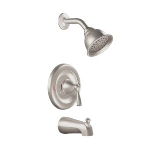 Moen Banbury Single-Handle Tub Shower Faucet In Brushed Nickel