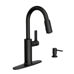 Moen Durani Black Pull-Down Kitchen Faucet