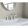 Moen Lindor Two-Handle Widespread Bathroom Faucet In Chrome lifestyle