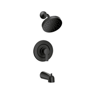 Moen Rinza Single-Handle Tub/Shower Faucet In Matte Black