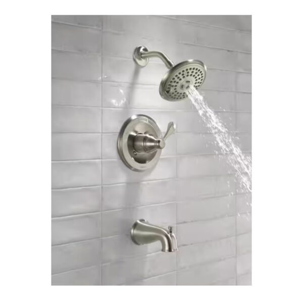 Porter Single-Handle 3-Spray Tub and Shower Faucet in Brushed Nickel lifestyle