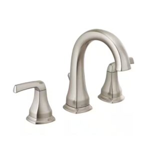 Portwood 8 in. Widespread 2-Handle Bathroom Faucet in SpotShield Brushed Nickel