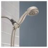 Delta 7-Spray 3.4 Handheld Shower Head in Brushed Nickel lifestyle