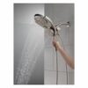 Delta Hydrorain 4-Spray 6" Handheld Shower Head in Brushed Nickel lifestyle