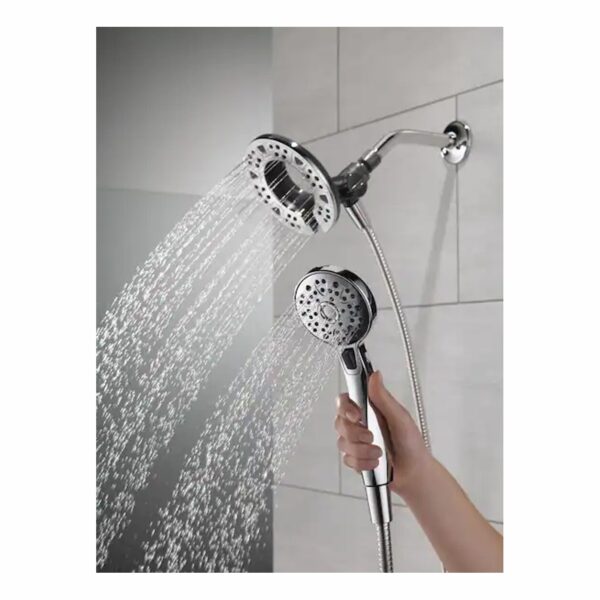 Delta In2ition 4-Spray 6 Handheld Shower Head in Chrome lifestyle