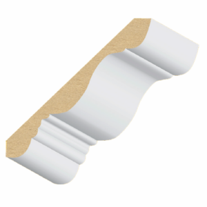 9/16" x 4-1/4" x 16' Ultralight MDF Small Charleston Crown