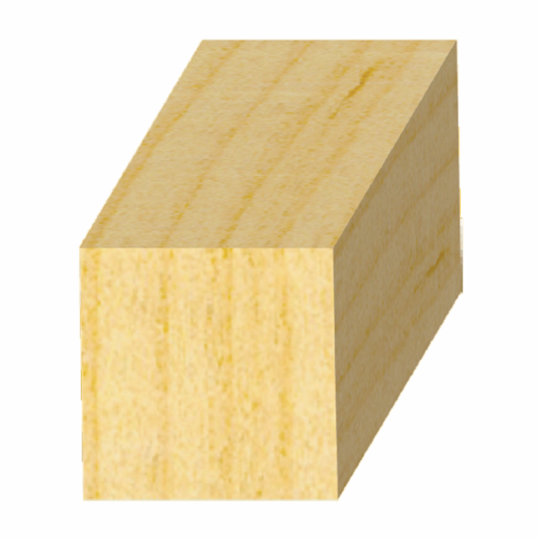 3/4 x 3/4 x 8' Pine S4S