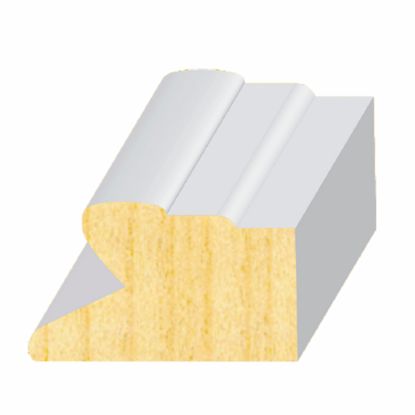 3/4" x 3/16" x 7' PFJ Pine Stucco Mold