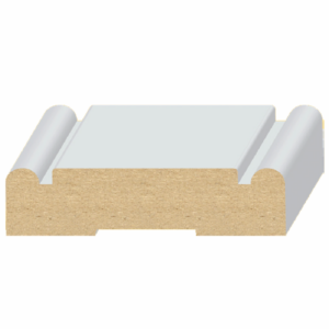 11/16" x 2-1/4" x 17' Ultralight MDF Contemporary Casing