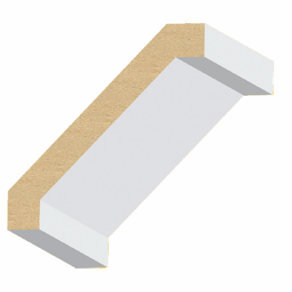 11/16" x 4-1/4" x 16' Ultralight MDF Craftsman Crown