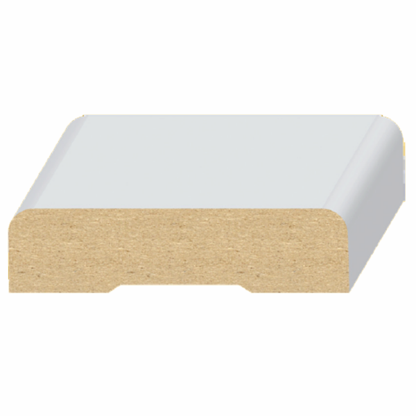 9/16" x 2-1/4" Mitered Set Ultralight MDF 2 Round Edge Casing