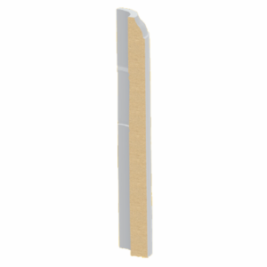 9/16" x 7-1/4" Ultralight MDF Coronado #613 Base Radius Corner