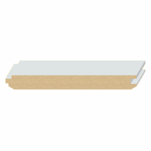 5/8" x 5-1/2" x 16' Light Density LDF Reversible V-Groove/ Nickel Gap T&G Wainscot