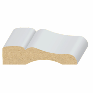 5/8" x 2-1/2" x 7' Ultralight MDF #711 Casing