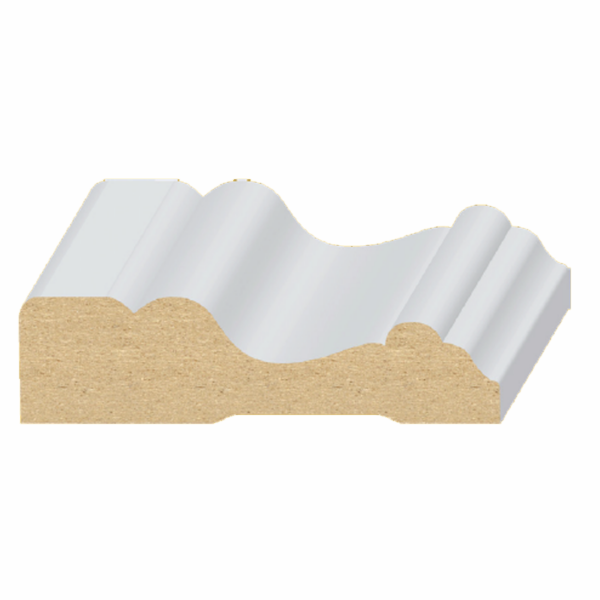 5/8" x 2-1/2" x 17' Ultralight MDF Cape Cod Casing